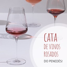 Cata de vinos rosados de la D.O Penedès